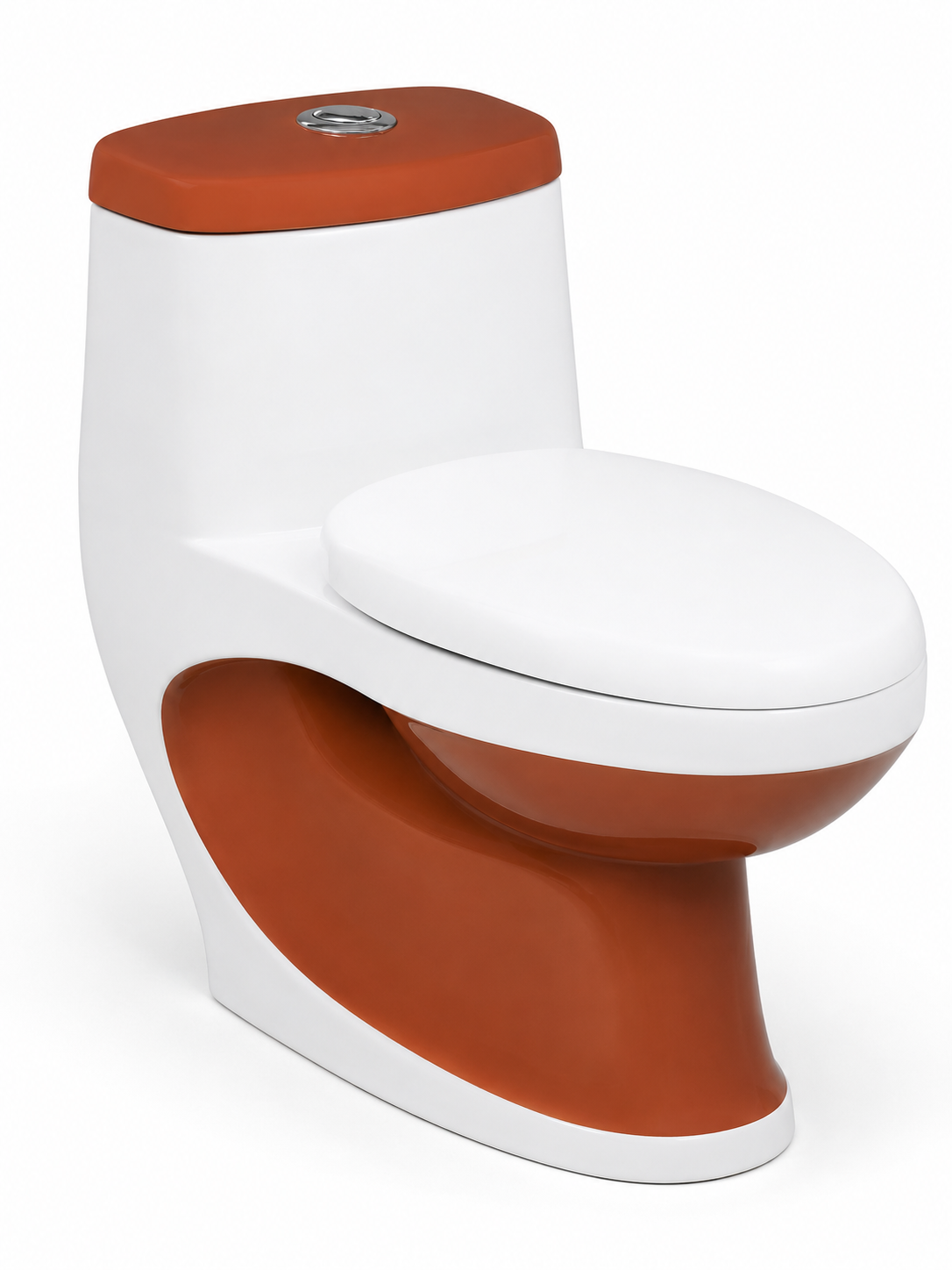 ARTICKK DC-101 Double Color One Piece - Red Brown