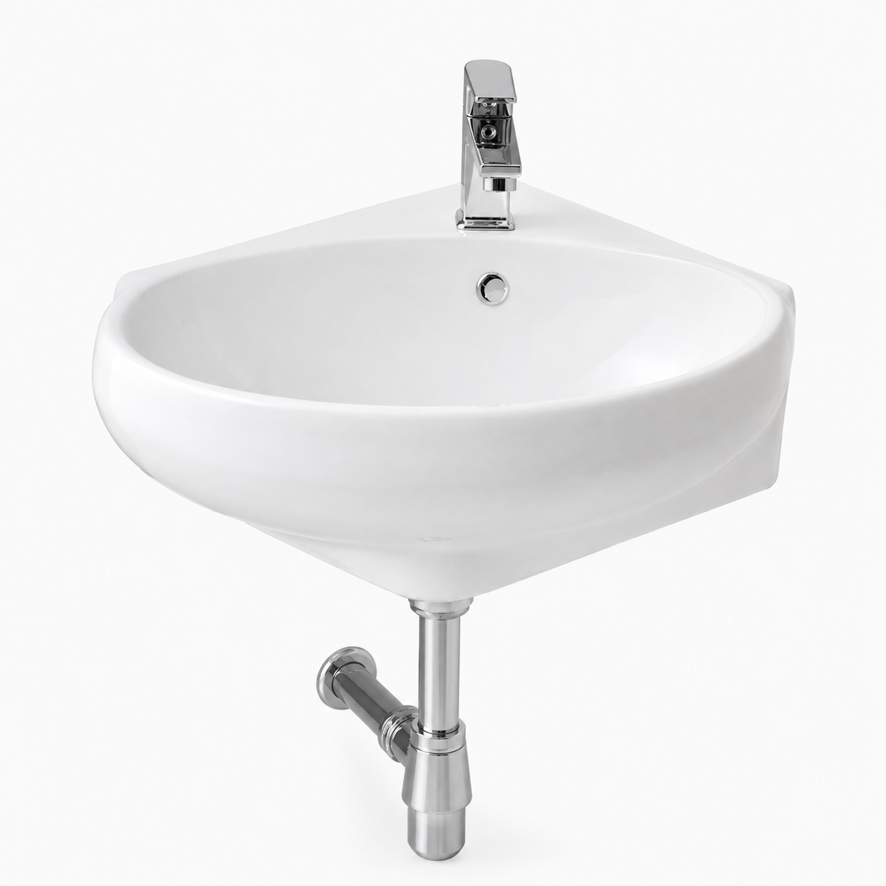 ARTICKK Oval Corner 14x11 Wash Basin